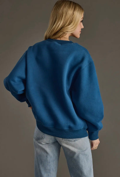 Aprés Blue Sweatshirt