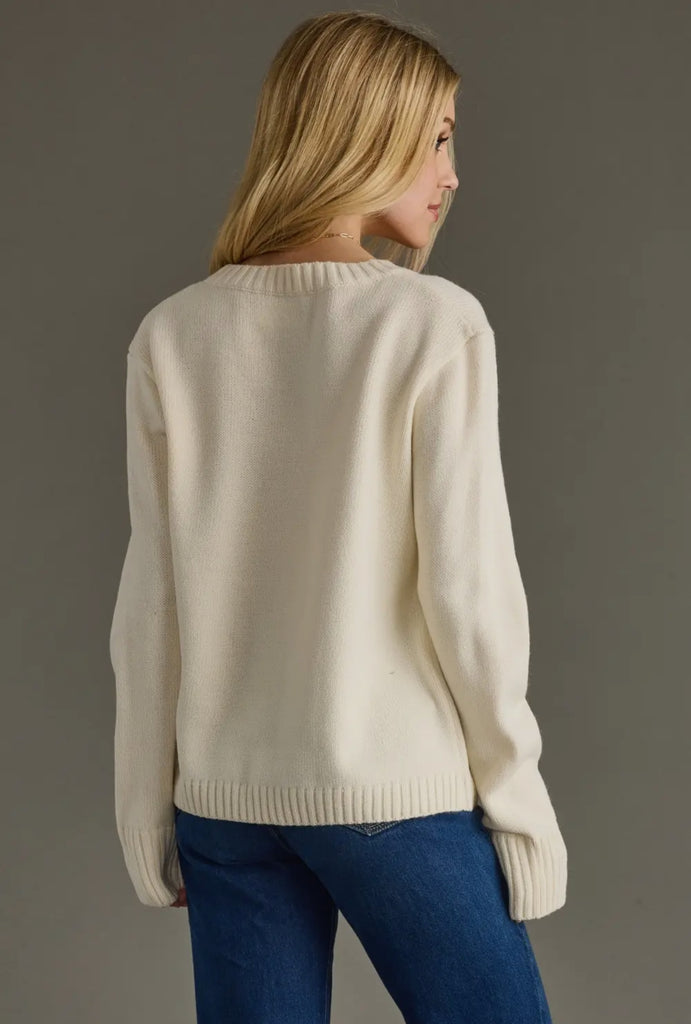 Coffee Weather Knit Sweater