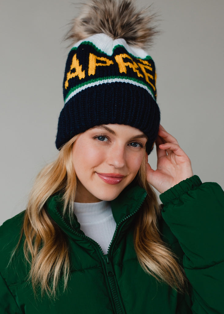 Apres Beanie with Faux Fur