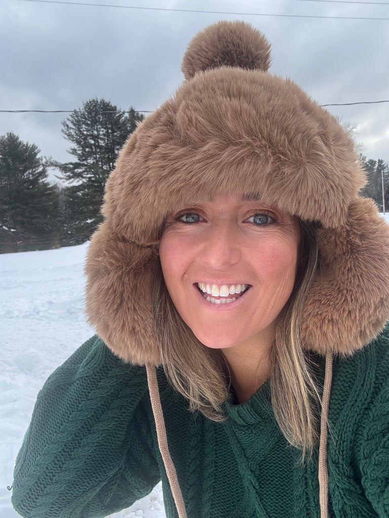 Cc Trapper/Bomber Hate with Faux Fur