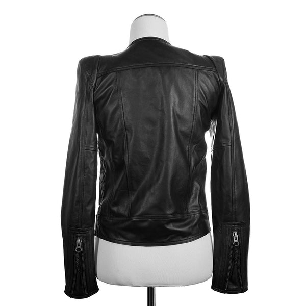 Jennifer Haley Leather Moto Jacket - Jennifer Haley Handbags