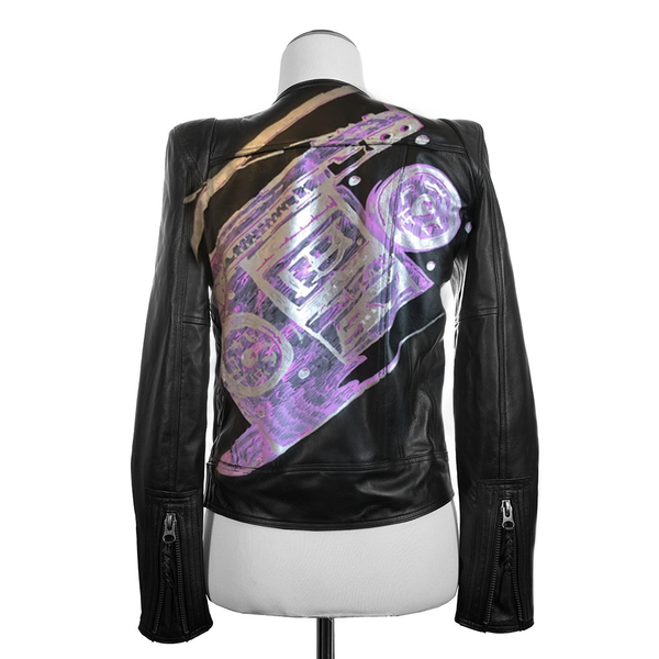 Custom Moto Jacket - Jennifer Haley Handbags