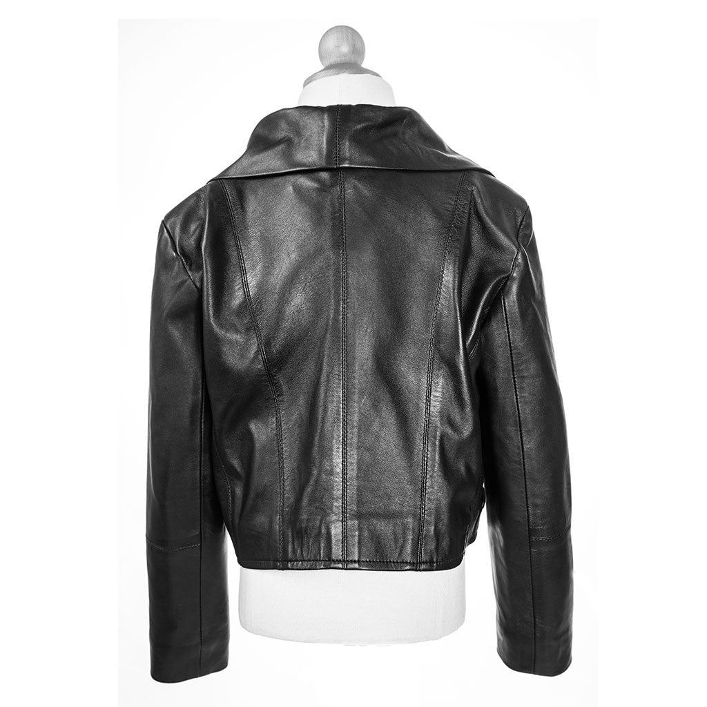 Zoey Rae Leather Jacket - Jennifer Haley Handbags