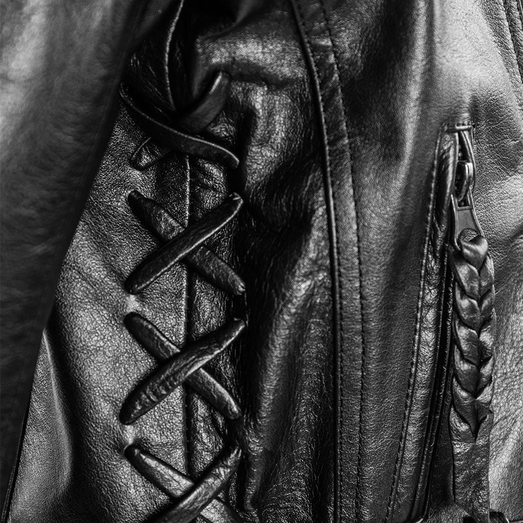 Custom Zoey Rae Moto Jacket - Jennifer Haley Handbags